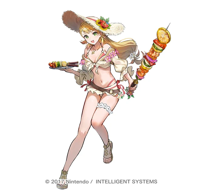 『ファイアーエムブレムヒーローズ』にて「希望の海へ シャロン」 を描かせていただきました! 元気いっぱい!よろしくお願いします #FEヒーローズ #FEH #FEHeroes
