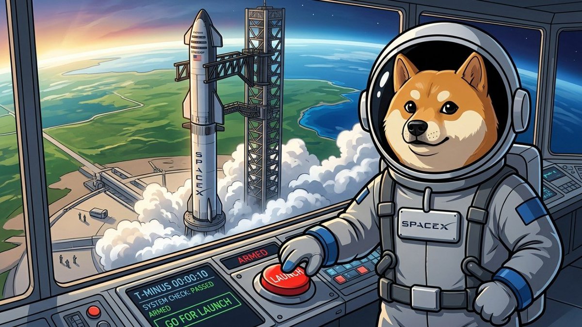 SPCXDOGE's tweet photo. The difference between dreamers and builders?

Dreamers watch rockets launch.
Builders become part of the mission.

$SPCXDOGE isn't waiting for the future.
We're creating it. https://t.co/sFaFk37uwj