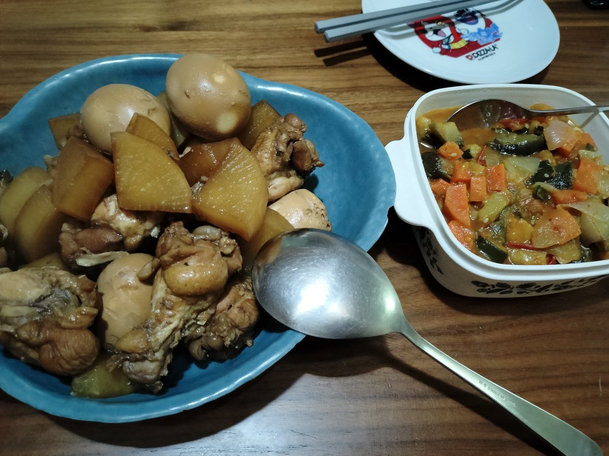 k_shimada's tweet photo. 晩御飯 https://t.co/4CR4apTYTy