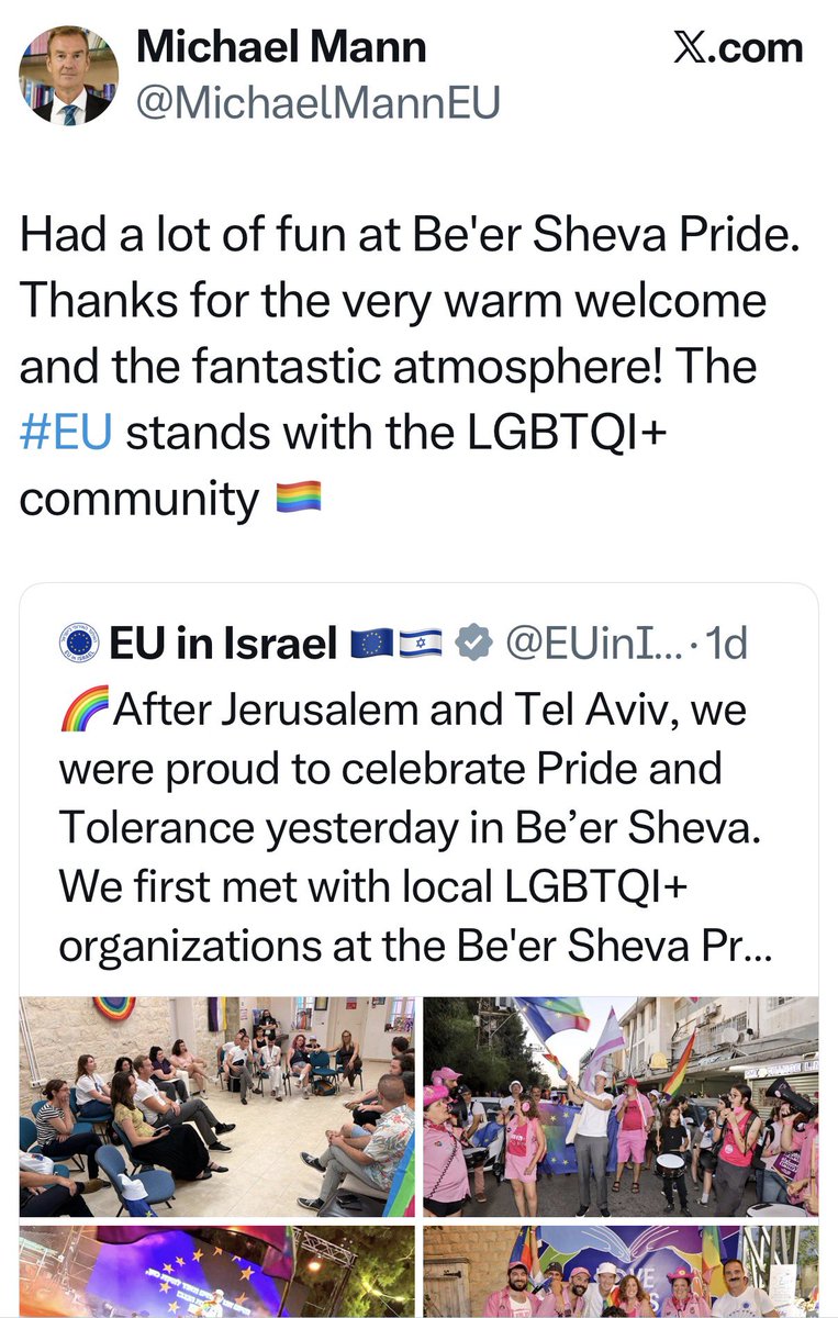 AliAbunimah's tweet photo. When I see this horror almost three years into this genocide, I think of how much “fun” depraved, greedy genocide accomplice @MichaelMannEU  and his @EUinIsrael gang had partying a few miles away. https://t.co/Kf7L9U3GjY