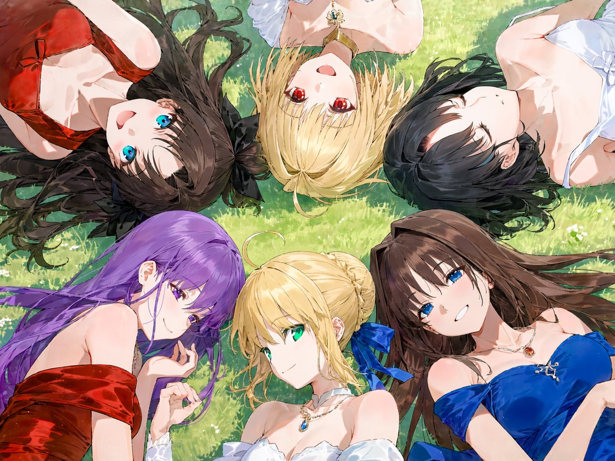 koko_0316a's tweet photo. 型月ヒロインズ  
#fate #FGO https://t.co/J4mTLgKoTn