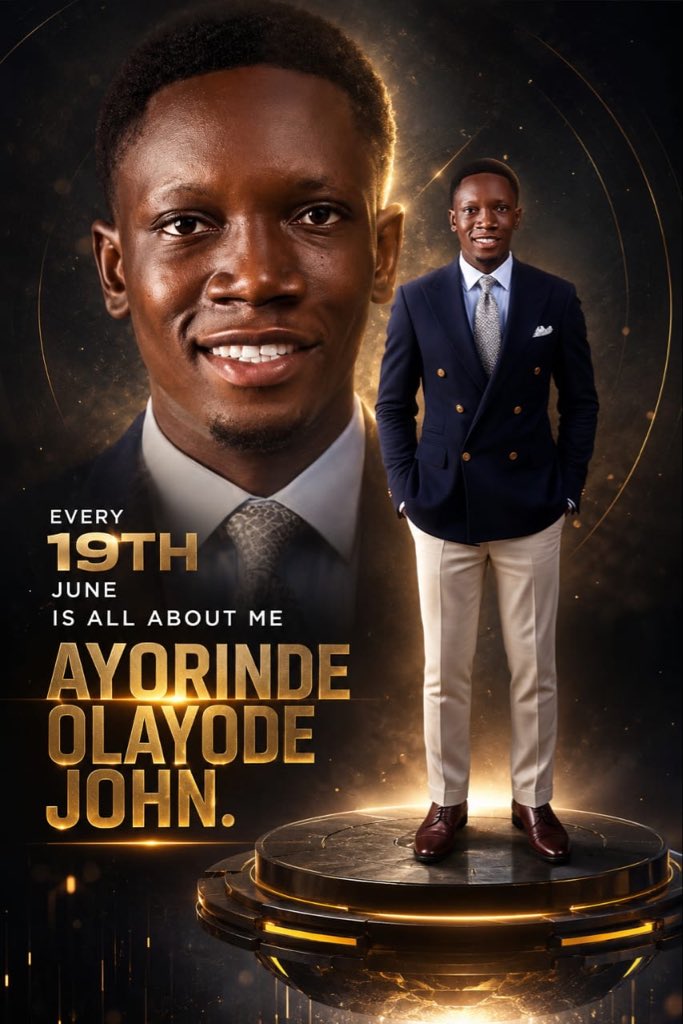 FreshYo_06's tweet photo. It’s another beautiful year for me. Here’s to more life, more blessings, and more good things ahead. 19th-06. https://t.co/CCmIEcPyIf