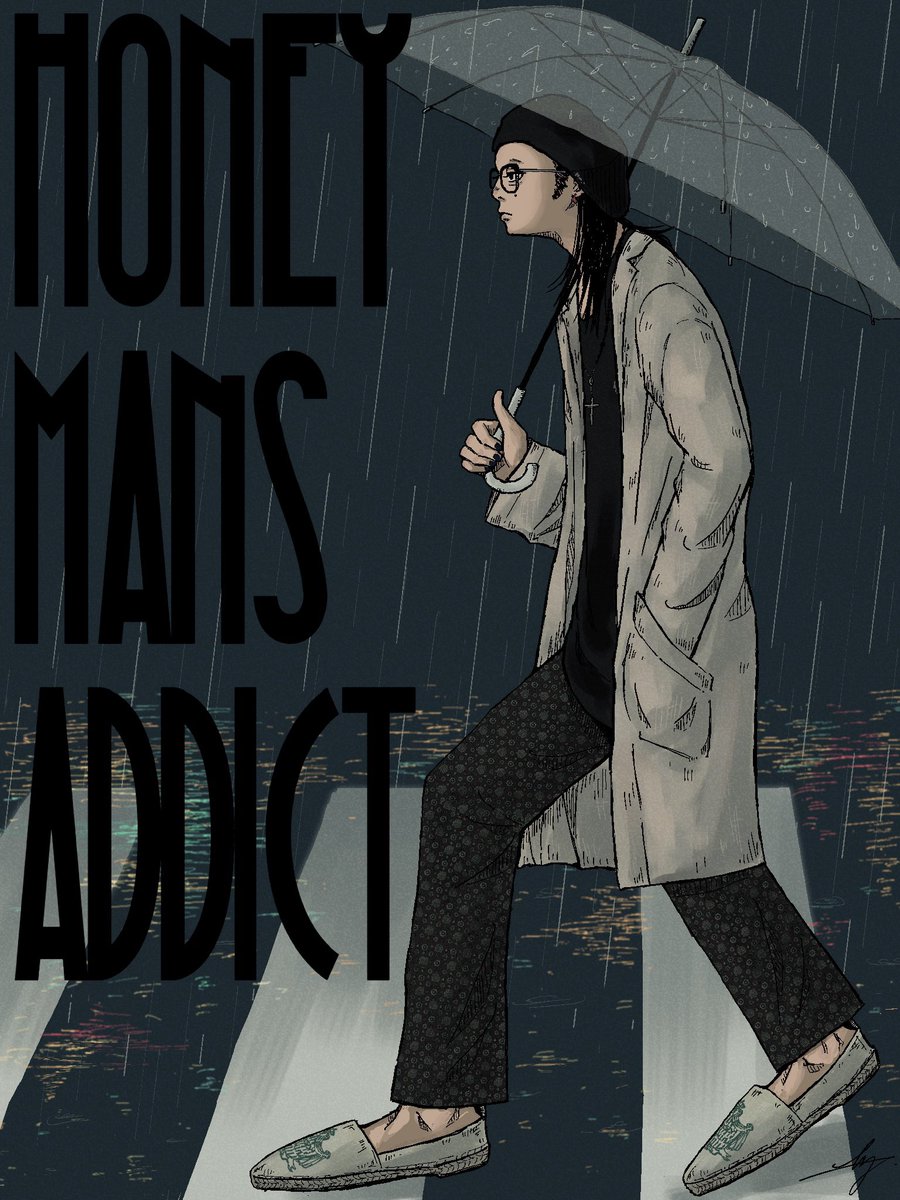 ____theworst's tweet photo. 新作早く着たーいね！
という梅雨の絵 https://t.co/m1rc8pah7S