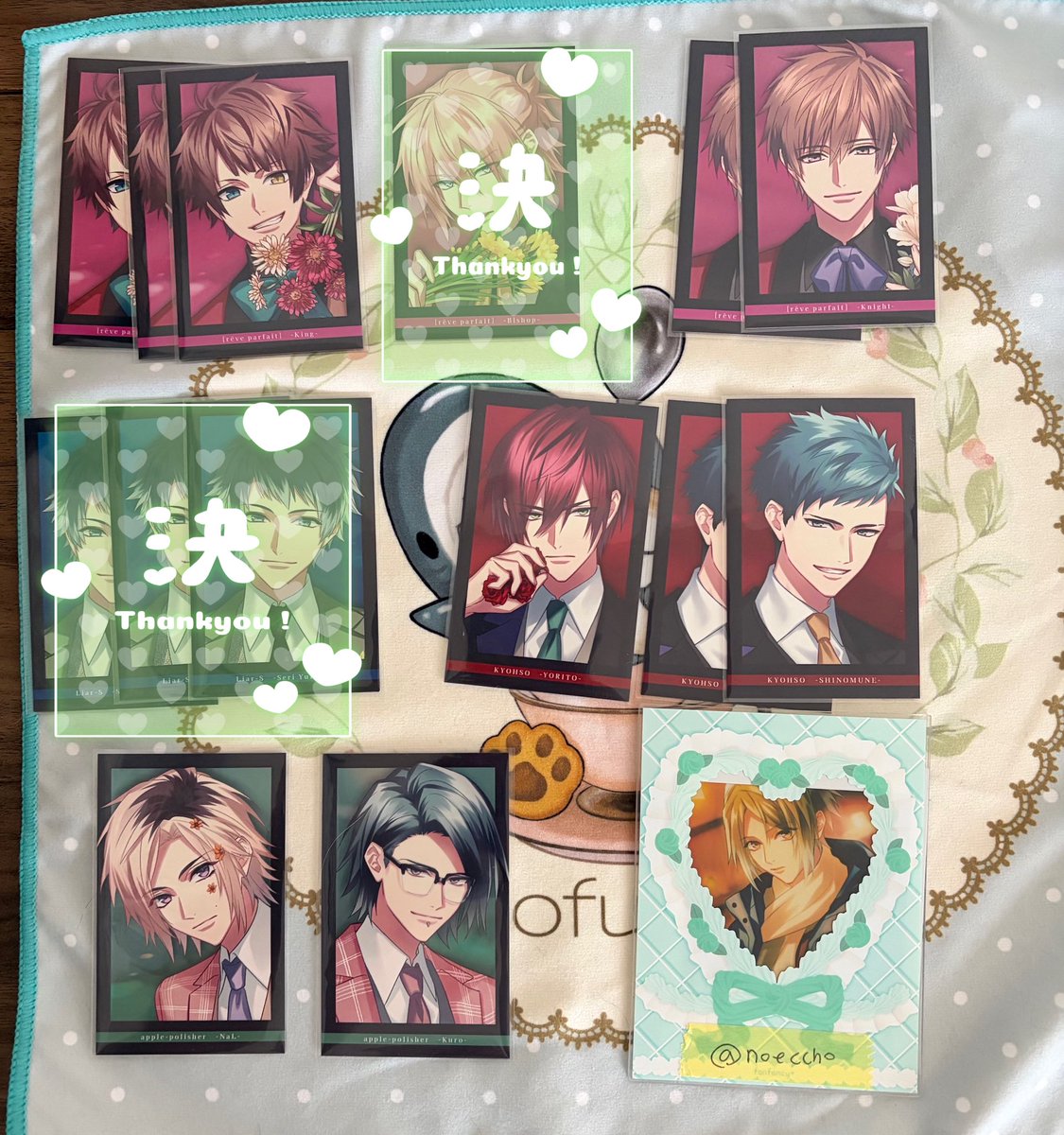 noeccho's tweet photo. ［交換］
DYNAMIC CHORD ダイナー　12周年ポップアップストア　会場限定くじ　推し撮リング　カード　特典

求　千哉　同種（くじは同賞同士）　推し撮リングのみ定価＋送料◎

譲　画像にて

郵送のみ
初回リトリン必読
検索からでもお声がけ下さい https://t.co/8FUw1mMg5F