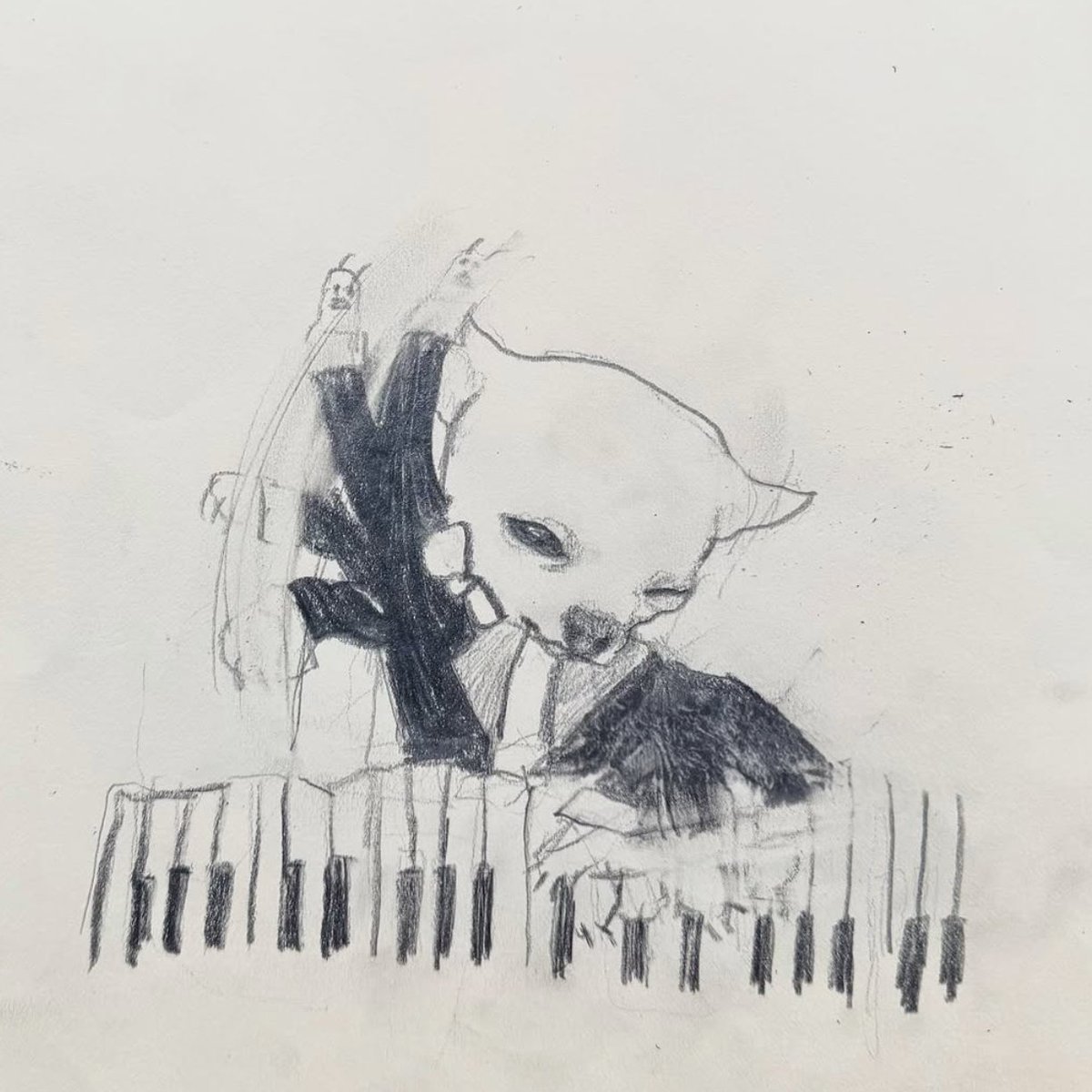 Chihuahuaismad's tweet photo. ladies and gentlemen, let me present you my finest performance 🎹 🎵🎶 https://t.co/3u8WWYIdja