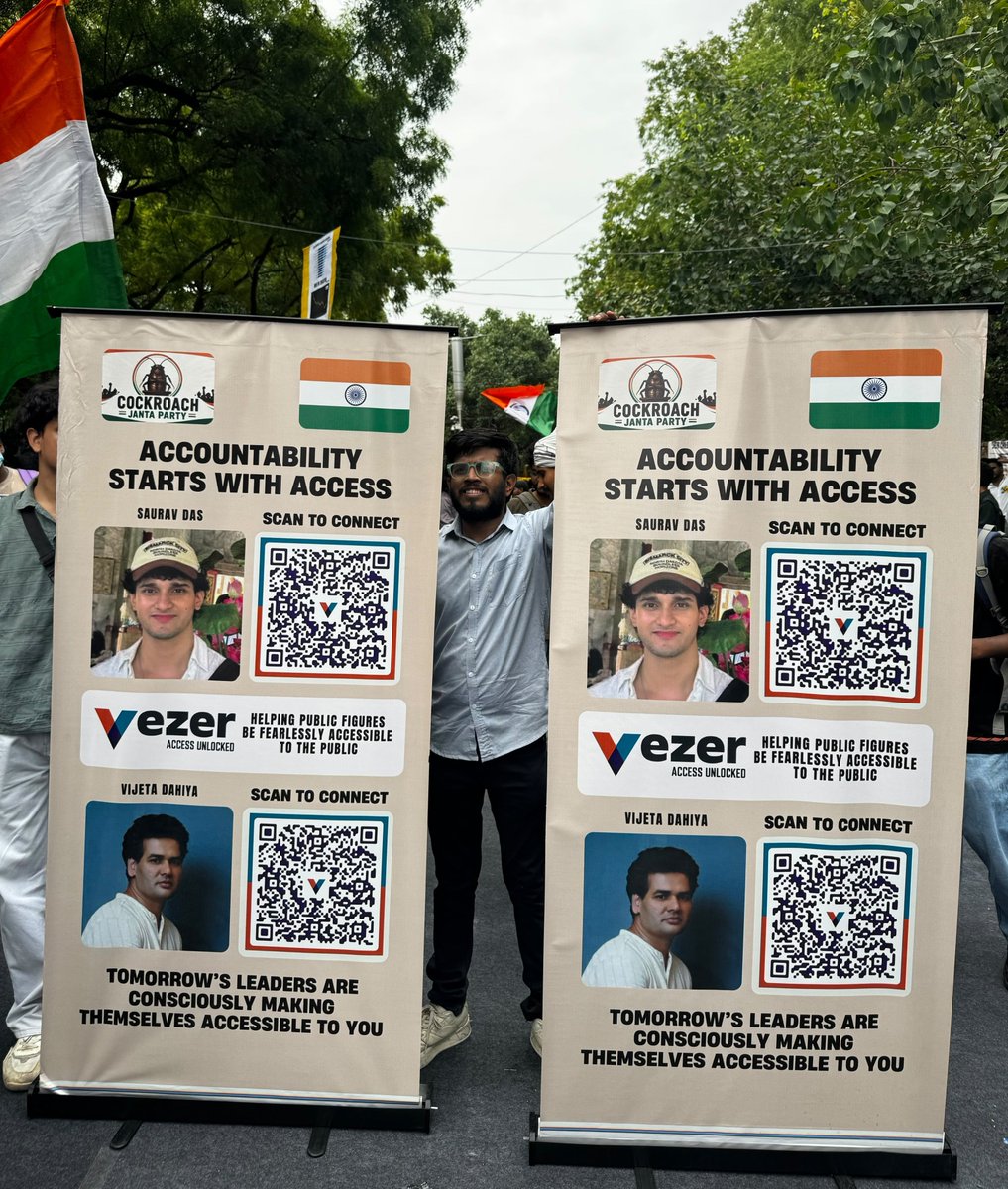 Gujju_Er's tweet photo. CJP is a pure business 🤷

Cockroach Janata Party's Spokesperson are charging money if you want to just talk with them

Saurav Das is charging 
₹50 for a DM
₹499 for 15 Min Video Call

Vijeta Dahiya is charging 
₹100 for a DM
₹500 for 15 Min Video Call https://t.co/tgR01DtLvF