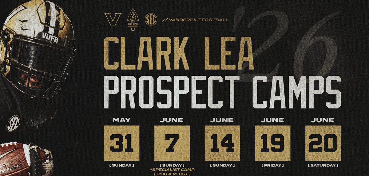 kaidenmccauley's tweet photo. It’s time to work🏈 #CampSeason See you today and thank you for the invite @P_Kalainoff @Coach_Lezynski @JaxonYork02 @DanielGreenVU  #KaidenMcCauley #Hitman #Recruit2028 #D1prospect #OLB #Tx2Tn #LetsGo #TXHSFB #SEC #football #upnext https://t.co/FLbC1aEzTq