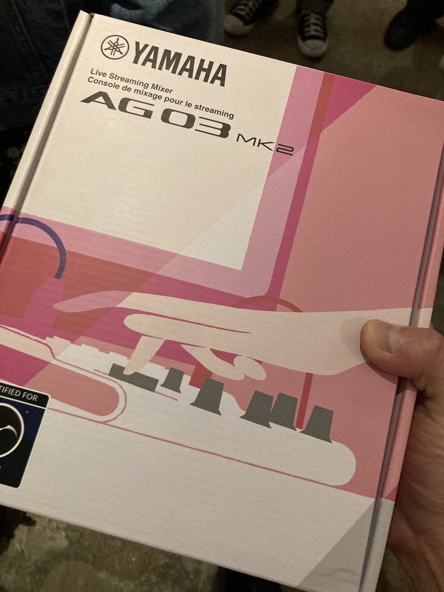yakei_2's tweet photo. えらいこっちゃで…！！
#ポッドキャストバー #YAMAHA #AG03 https://t.co/EYMXEjEqpV