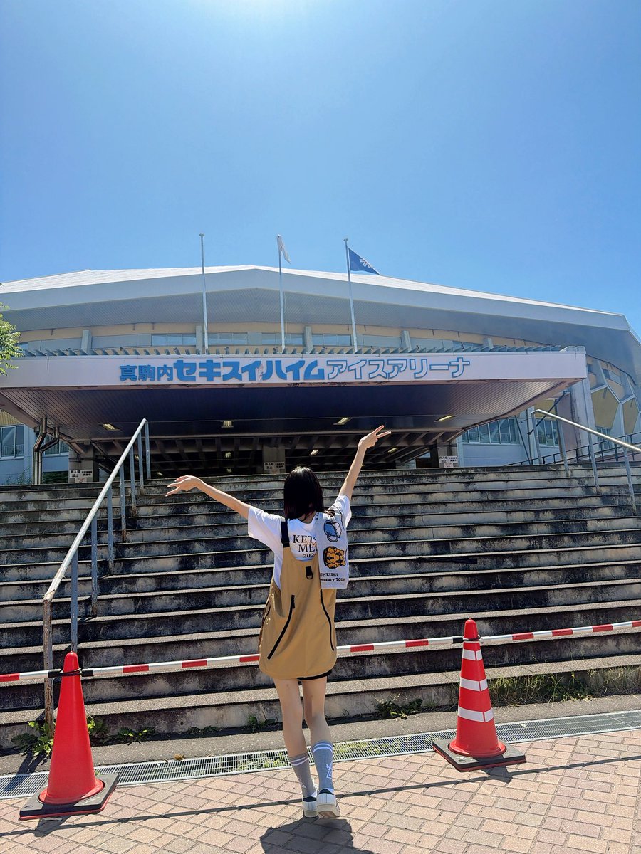 chika_ktm's tweet photo. ツアー１６日目北海道公演❤️‍🔥 https://t.co/mVznv80hEX