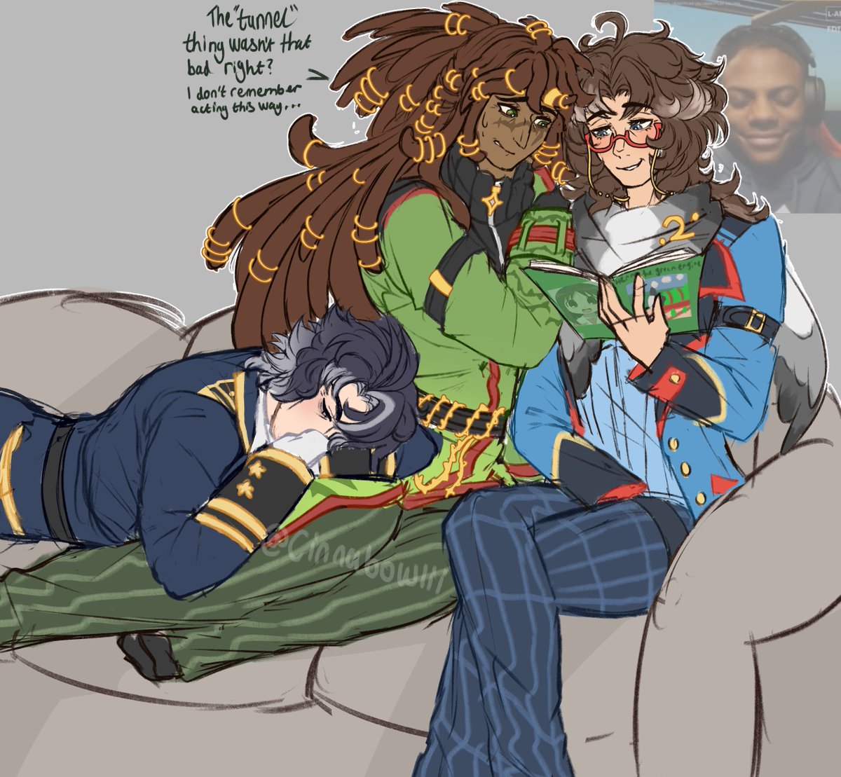 cinnabowlii's tweet photo. lowkey i had started this a couple months ago, but i felt like i could do better on it and abandoned it. ill publish the rough sketch anyways

henry x edward x gordon is so goateddddd
#cinnabowliiart #ttte https://t.co/vwV7ggCvqa