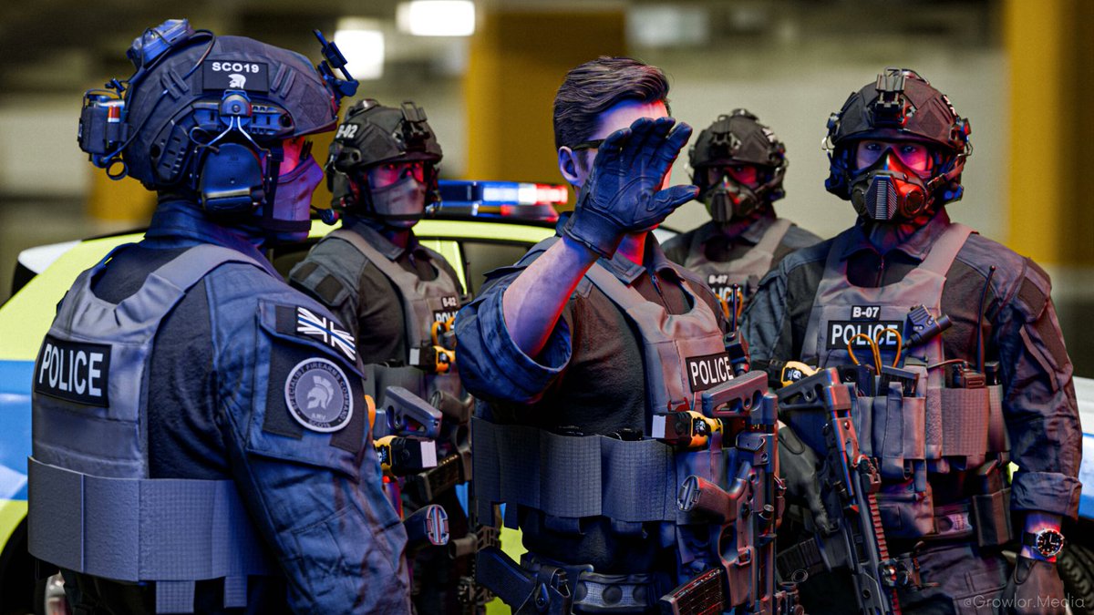 Counter Terrorist Specialist Firearms Officer (CTSFO) inspired by Dziadek
