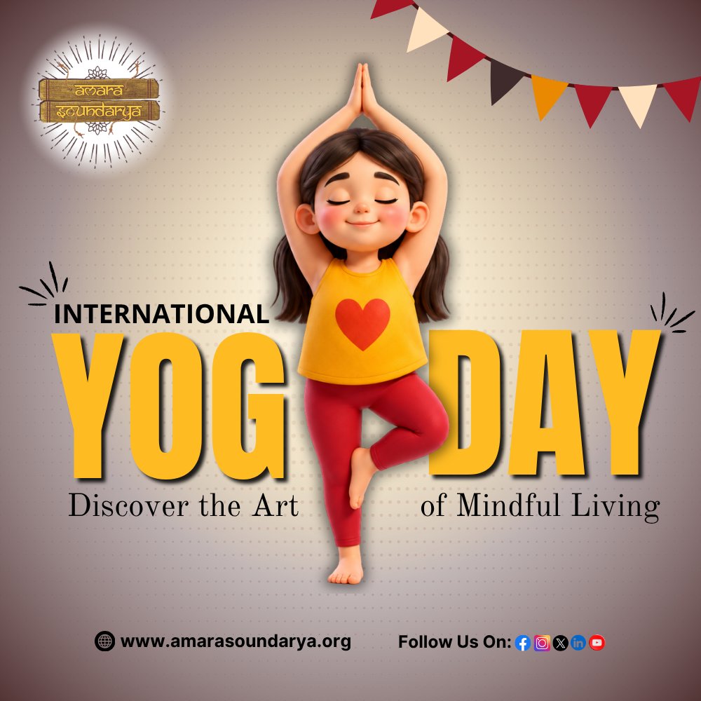 AmaraSoundarya's tweet photo. Breathe deeply. Stretch mindfully. Live peacefully. 🌿

This International Yoga Day, embrace the journey towards a healthier body and calmer mind.

#InternationalYogaDay #YogaForLife #HealthyLiving https://t.co/i4dD6k6TPV