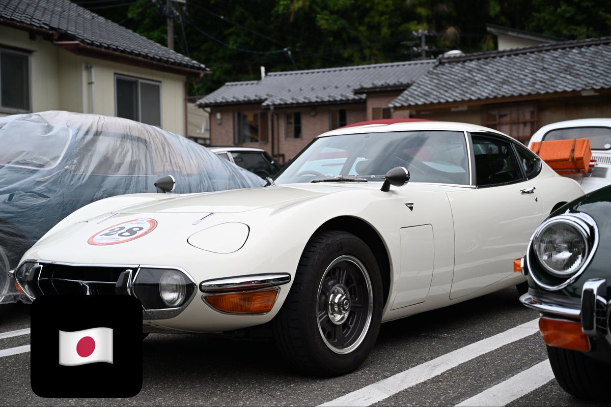 tak80r's tweet photo. 動いてる2000GT初めて見た関東方面からこんなとこまでお疲れ様です https://t.co/RclLFvENtb