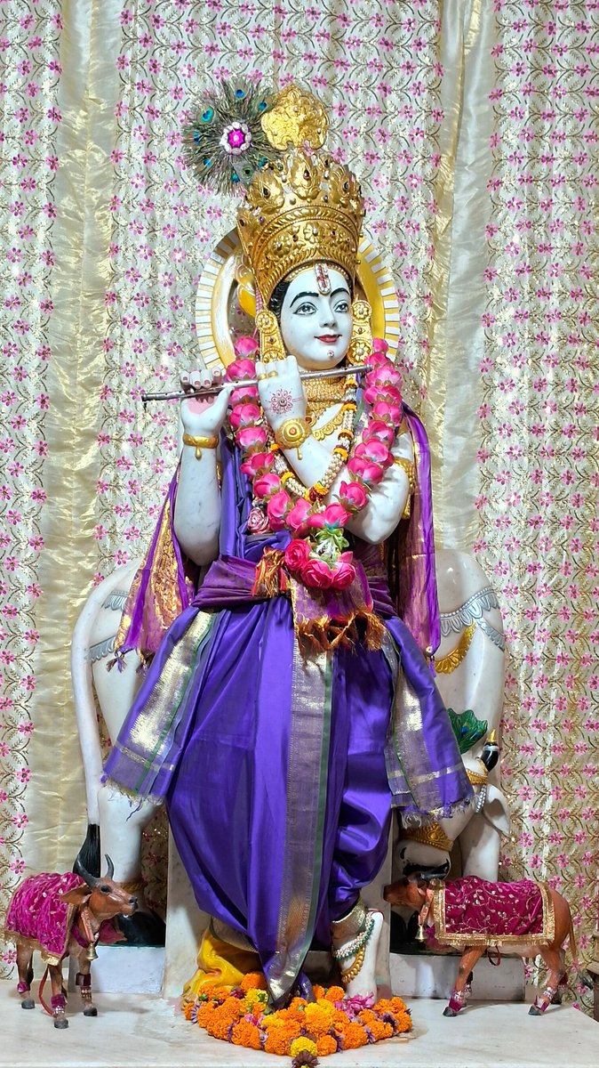 Somnath_Temple's tweet photo. श्री गीतामंदिर (गोलोकधाम), प्रभासक्षेत्र - गुजरात (सौराष्ट्र)
दिनांक: 20 जून 2026, ज्येष्ठ शुक्ल षष्ठी - शनिवार
सायं श्रुंगार
06269660

भगवान कृष्ण एवं बलदाऊ के देहोत्सर्ग तीर्थ पहुंचने के लिए लोकेशन लिंक:🛕📍https://t.co/3maLGcO4rM https://t.co/e19cjIfFYR