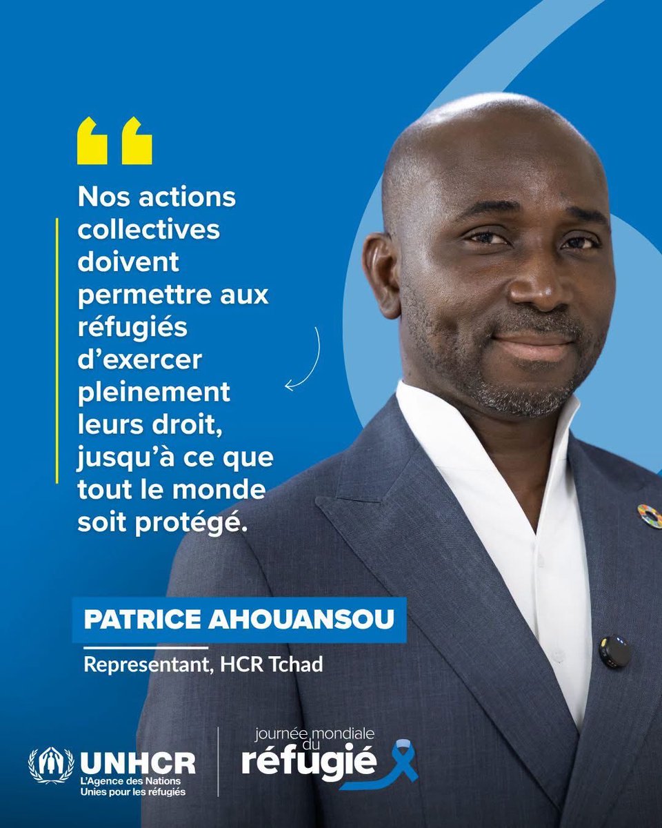 anaercameroun's tweet photo. Bonne fête du réfugié du monde.
La protection est très importante pour les réfugiés, demandeur d’asile et déplacé interne. https://t.co/RAfOfCLZ4X