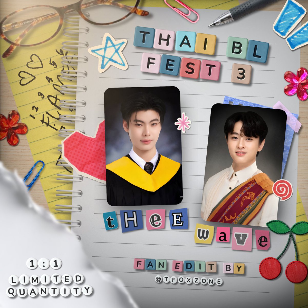 tfoxzone's tweet photo. [!] Thai BL Fest 3 Freebies ⋆˚꩜

˖᯽ ݁˖· ─  Thomasian Thee x Iskolar ng Bayan Wave photocards

˙⋆✮ 1:1, VERY limited quantity
˙⋆✮ magiikot lang me, see u na lang
˙⋆✮ like, rt &amp; follow is appreciated

📍 AYALA MALL FELIZ
🗓 June 28, 2026

#ThaiBLFest3
#tthi_eks  #waavetnp https://t.co/pMAtkscHTh