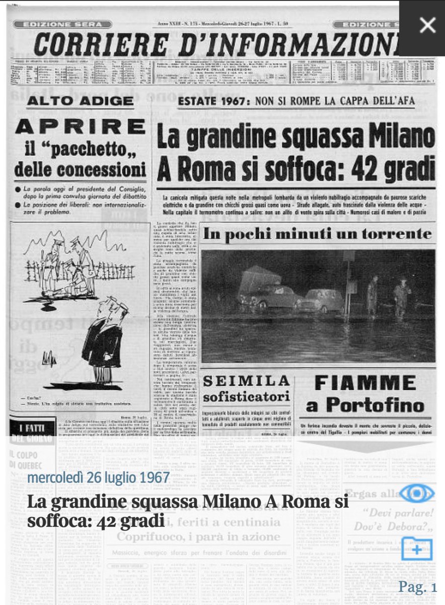 SekhmetH93000's tweet photo. @daves80 Ma non dire cazzate. Nel 2003 tu non eri nata? Ha fatto un caldo torrido. Nel 1964/1967 ha fatto di peggio ma il business del kilmatechange non c'era e c'erano meno pecore coglione che si bevevano tutto. https://t.co/yTz6KGKAI2