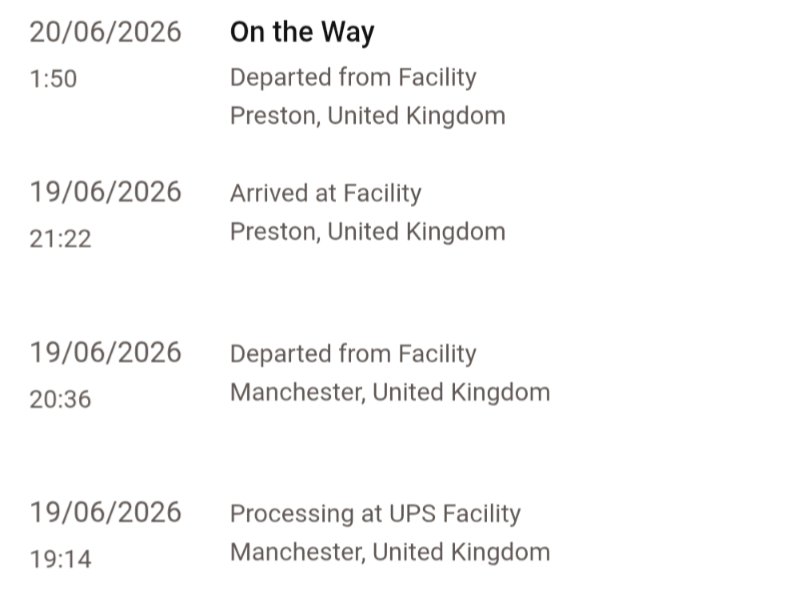 airlinerslive's tweet photo. The @UPS nightmare continues 🤣

After multiple attempts trying to deliver to our business address, after hours for some reason, I then told them to move it to their "access point" so I can collect it...

I then get "Unable to deliver to UPS access point" 🫠

It's then returned to the Manchester depot, where for some completely unknown reason it's now been moved up to Preston 🤣

Is it just us who gets these sorts of shenanigans?