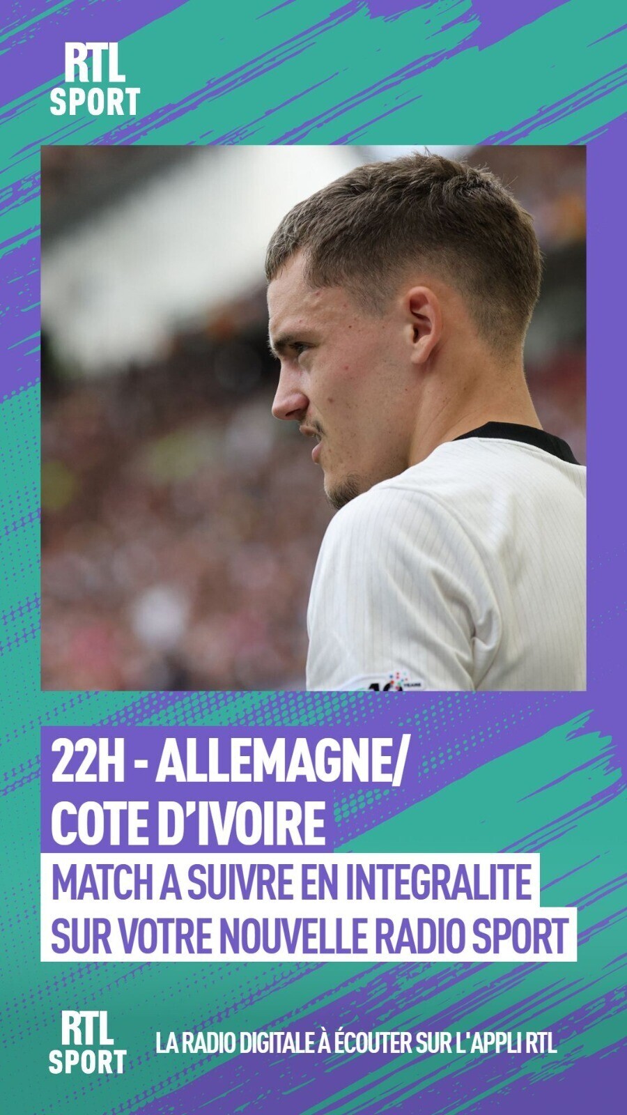 ⚽ À suivre aujourd'hui sur RTL Sport, votre radio digitale 100% Coupe ...