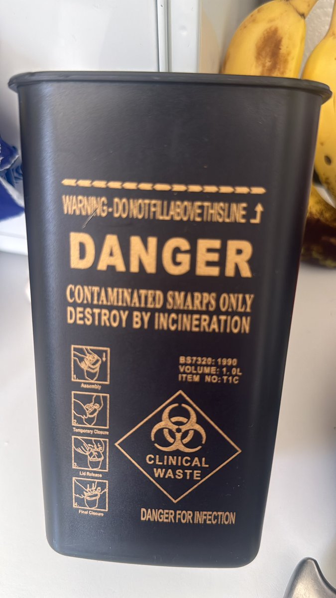 Ricky_Kay's tweet photo. Oh no, I’ve been putting SHARPS in it!

What are SMARPS? https://t.co/RFhobYIYHG