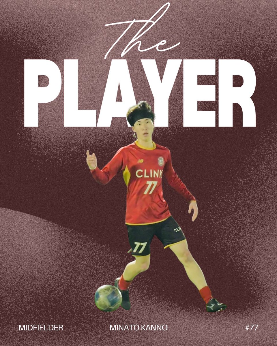 IntelBiloba's tweet photo. 📸Pick up player📸
🗓2026年6月21日(日)
第60回東京都社会人サッカーリーグ1部 第9節
vs 東京蹴球団

#77 菅野　湊斗
ポジション：MF
生年月日：2004.05.17
サッカー歴：東海大学付属高輪台高等学校→天王洲NFC
得意なプレー：ドリブル

得意のドリブルで相手を剥がし、チャンスを演出⚽️ https://t.co/pAuqrOYpDY