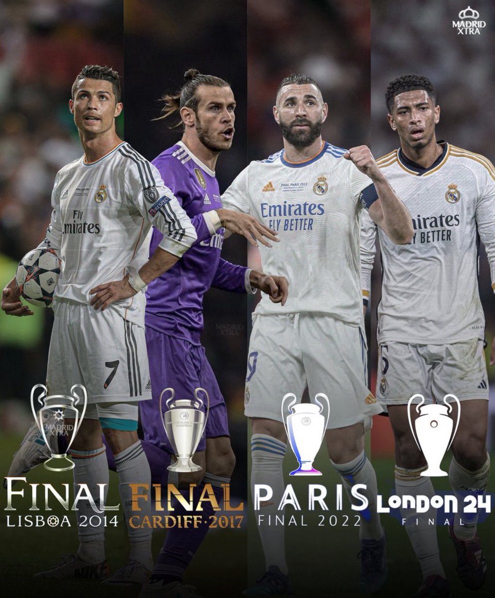 quecitv's tweet photo. 🇵🇹 Cristiano Ronaldo won in Portugal.
🏴󠁧󠁢󠁷󠁬󠁳󠁿 Gareth Bale won in Wales.
🇫🇷 Karim Benzema won in France. 
🏴󠁧󠁢󠁥󠁮󠁧󠁿 Jude Bellingham has won in England.

Real Madrid heritage. https://t.co/Zn4KF6qw2H