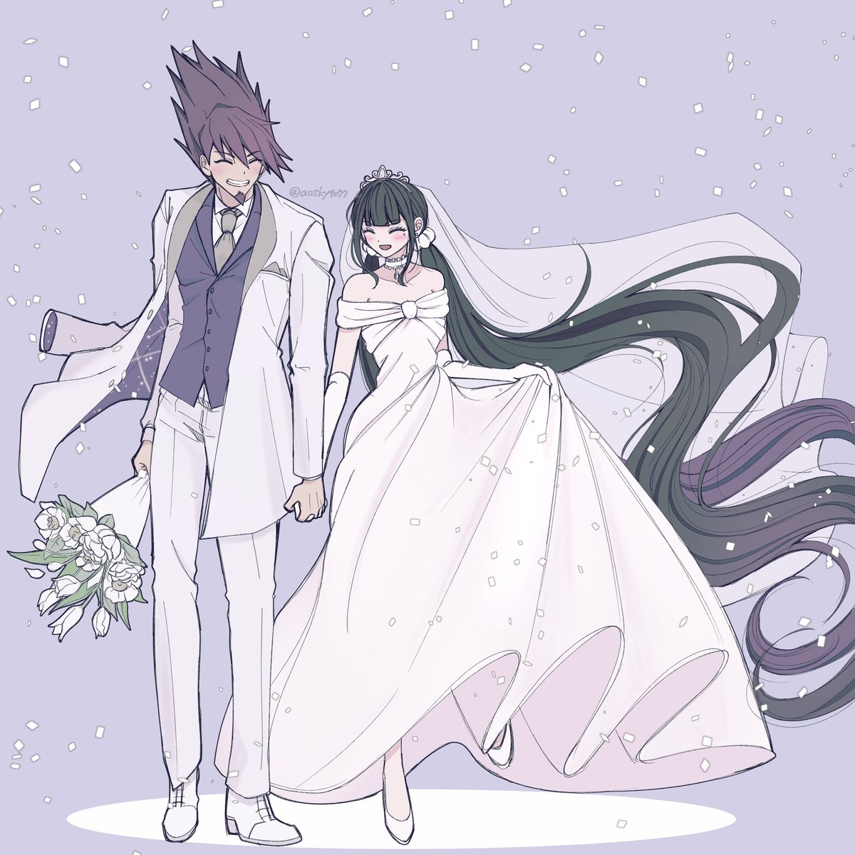 aosky9077's tweet photo. 【百春】結婚おめでとう https://t.co/n04UN2XNVt