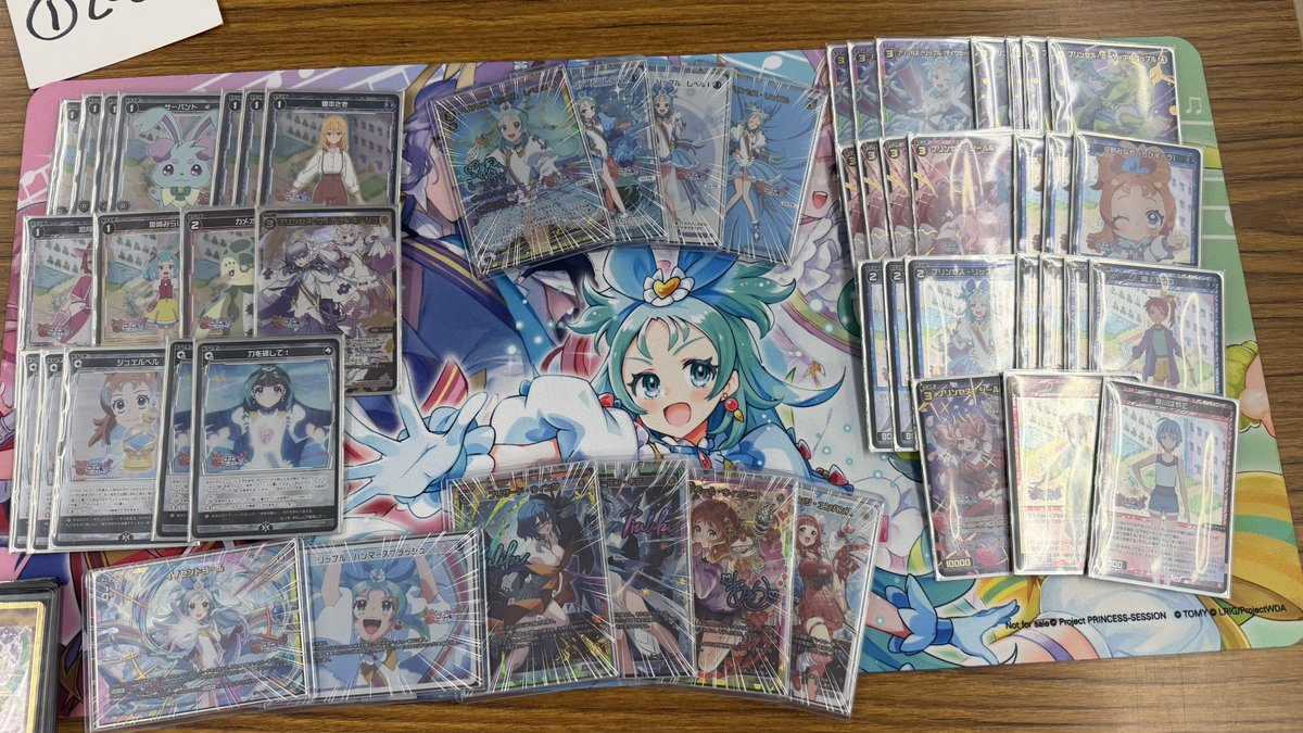 wix_wgs's tweet photo. 6/20開催ウィクロスセレモニー(スミレヤ)
ディーヴァセレクションでの開催✨

優勝🥇イエティーさん🎉

準優勝🥈稀羅☆🎉

おめでとうございます㊗️🎊
次回は7月4日12:00〜オールスターフォーマットでの開催です。
よろしくお願いします。

#WIXOSS https://t.co/bPuYDGWwvp