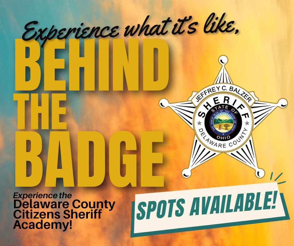 DelCoSheriff's tweet photo. 🔎 Love true crime? 
Go beyond the documentaries and see the real thing. Our Citizens Sheriff Academy gives you an inside look at law enforcement, investigations &amp; specialized units. 

Spots are available — Apply today.
 
#BehindTheBadge #TransparencyMatters #Education https://t.co/3mR5IlXU5X