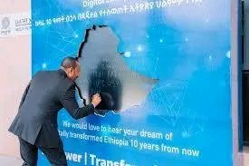 AMECOONLINE's tweet photo. Ethiopia Targets Digital Economy to Contribute 12% of GDP by 2030
 
"We strive for societal change." https://t.co/bmVxGSWJM5