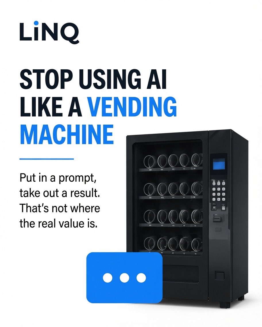 AIFinanceExec's tweet photo. Most people ask AI for answers.

Last week, I asked mine to tell me everything I was doing wrong.

Not:

❌ “Write me an email.”
❌ “Summarize this call.”

I run my advisory firm on an AI operating system, so I asked it to analyze how I actually use it.

Where was it falling short?

How could I use it better?

Then I sat back and read an honest performance review of my own system.

It flagged things I had stopped noticing:

⚠️ Context I was re-explaining every week.

⚠️ Tasks I was still doing manually that should have been automated months ago.

⚠️ Places where it was guessing because I had never given it the right information up front.

So I asked the obvious next question:

“Okay. How do I fix it?”

And it gave me step-by-step instructions to make the changes inside Cowork.

Not theory.

The actual setup.

Here’s the shift most owners miss:

AI isn’t valuable because of the answers it gives you.

It’s valuable because of the questions you’re willing to ask about your own business.

Most people use AI like a vending machine.

Put in a prompt.
Get out a result.

The owners pulling ahead use it like an advisor that never gets tired of hearing:

“How could this be better?”

Your AI already sees patterns in how you work.

You just have to be willing to ask it to tell you the truth.

👇 So here’s my question for you:

What’s one thing you’ve never thought to ask your AI about your own business?

#AIForBusiness #SmallBusiness #BusinessStrategy #ArtificialIntelligence #Entrepreneur #BusinessOwner #AIAutomation