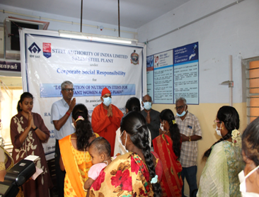 PlantSalem's tweet photo. SAIL CSR - Nutritional Kit Distribution

Expanded Reach (100 Kits Distributed): 50 kits were distributed directly to beneficiaries at Salem General Hospital. To ensure we reach those in surrounding areas, an additional 50 kits were allocated and dispatched to our satellite units in Attur and Omalur.

Nutritional Security: Each mother was provided with a carefully curated, one-month supply of high-protein foods, including various lentils, dates, and other essential dietary materials.

Leadership and Support: We wish to express our profound gratitude to Shri K Nagarajan, General Manager of SAIL Salem Plant, for driving this noble CSR initiative and taking the time to personally address the beneficiaries. We also extend our sincere thanks to our Guest of Honour, Dr. Muthurajan (MD & Founder, NAAM Hospital), for his presence and invaluable medical insights.

Thank you to the entire team at the Ramakrishna Mission Charitable Dispensary and our partners at SAIL for your tireless efforts in making today's initiative a resounding success.
#SAILSSP