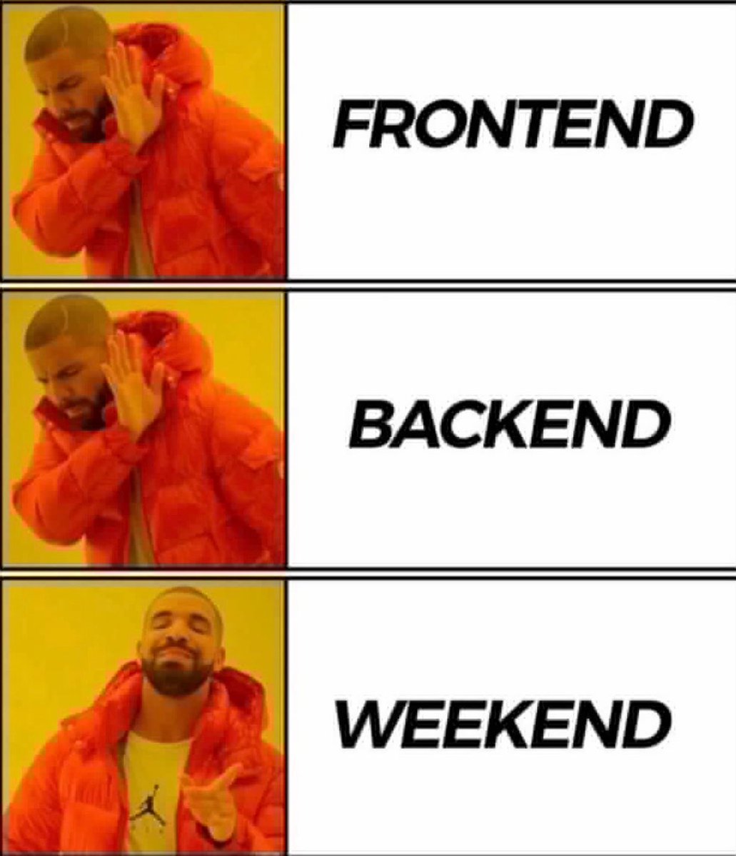 r0ktech's tweet photo. Do you code on weekends? https://t.co/s9ALqpeT9m