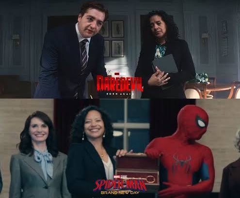 RED__616's tweet photo. シーラがスパイダーマンに出るなら…絶対デアデビルに触れるよね…彼女はキングピンの秘書で、デアデビルとキングピンの戦いを最前線で見届けた者の1人だし…

同じNYを守るヒーローとして、ピーターもNYで起きた大惨事には触れざるを得ないよね…そしてマットの身に起きた事にも…

 #スパイダーマン https://t.co/l96dyyC3nE