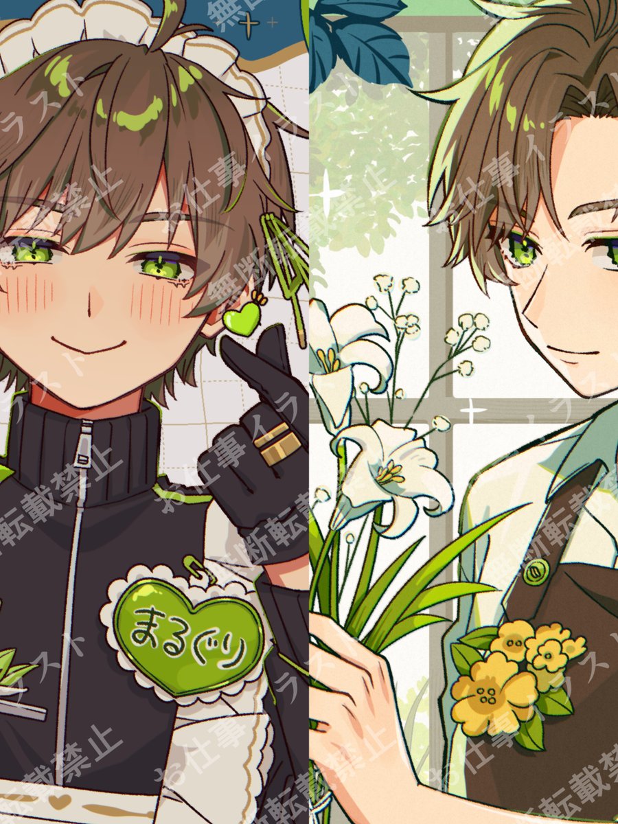 otenkiyasan_'s tweet photo. まるぐりさんのグッズ チェキイラストを担当させて頂きました〜！ぜひよろしくお願い致します✨ https://t.co/wVcngr7KMt