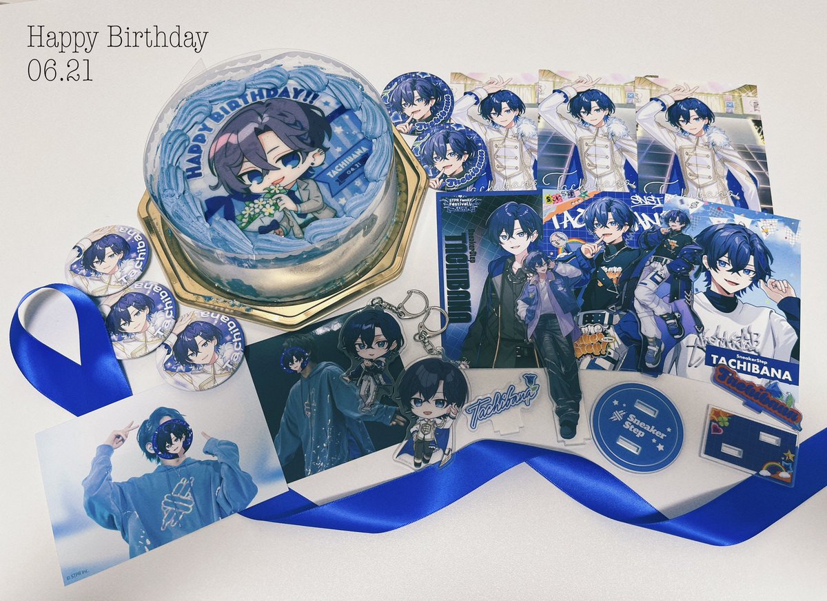 urinu_26's tweet photo. Happy Birthday 💙

 #たちばな爆誕祭2026 https://t.co/gHOco4AMTX