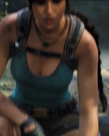 LudarkTomb's tweet photo. The charm of Lara Croft's long braid is PURE AURA; it exudes a wonderful feminine power, showing that she can do whatever she wants while sporting that long hair. https://t.co/925jB2LjLQ