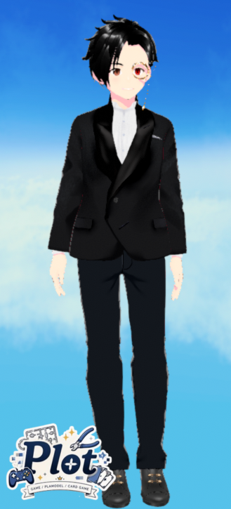 Plot_Vosi's tweet photo. この度、わたくしPlotは３D化することになりました！！
今後はこちらのモデルを使用していきますので何卒宜しくお願い致します！！ https://t.co/1vxqT1Gsy4