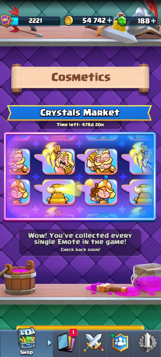 cytracr's tweet photo. thanks for telling me i didnt know already #ClashRoyale https://t.co/3OBTfMnMUS