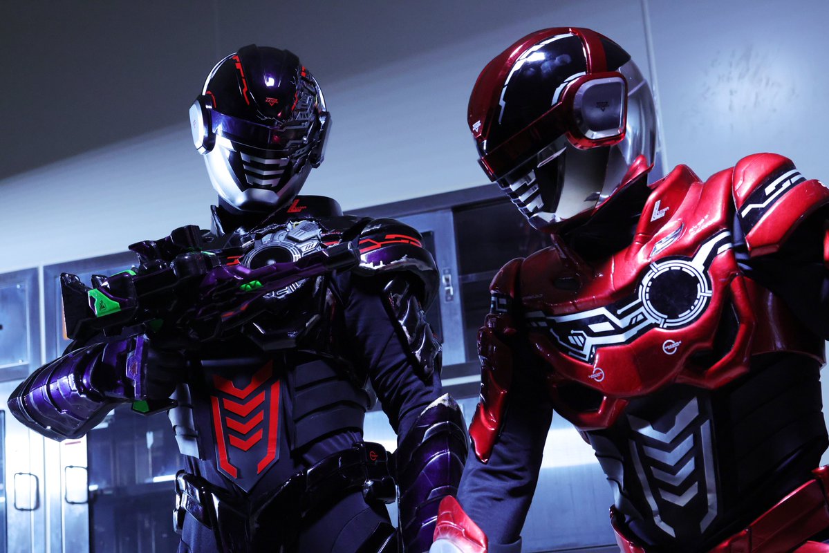 ProjectRED_Toei's tweet photo. 来週6月28日
『#超宇宙刑事ギャバンインフィニティ』
第20話「愛が故に」放送♾

思いもよらぬ形で始まったギャバン新時代。
コトはキキの記憶を取り戻すために奮闘する🏥
一方、アザ・ゾルスの信者も動き出す😈
かつての宿敵の前に、怜慈に待たされる試練は――

https://t.co/4KvmjMlHJF

#超ギャバン https://t.co/7TBdhH4Ui6