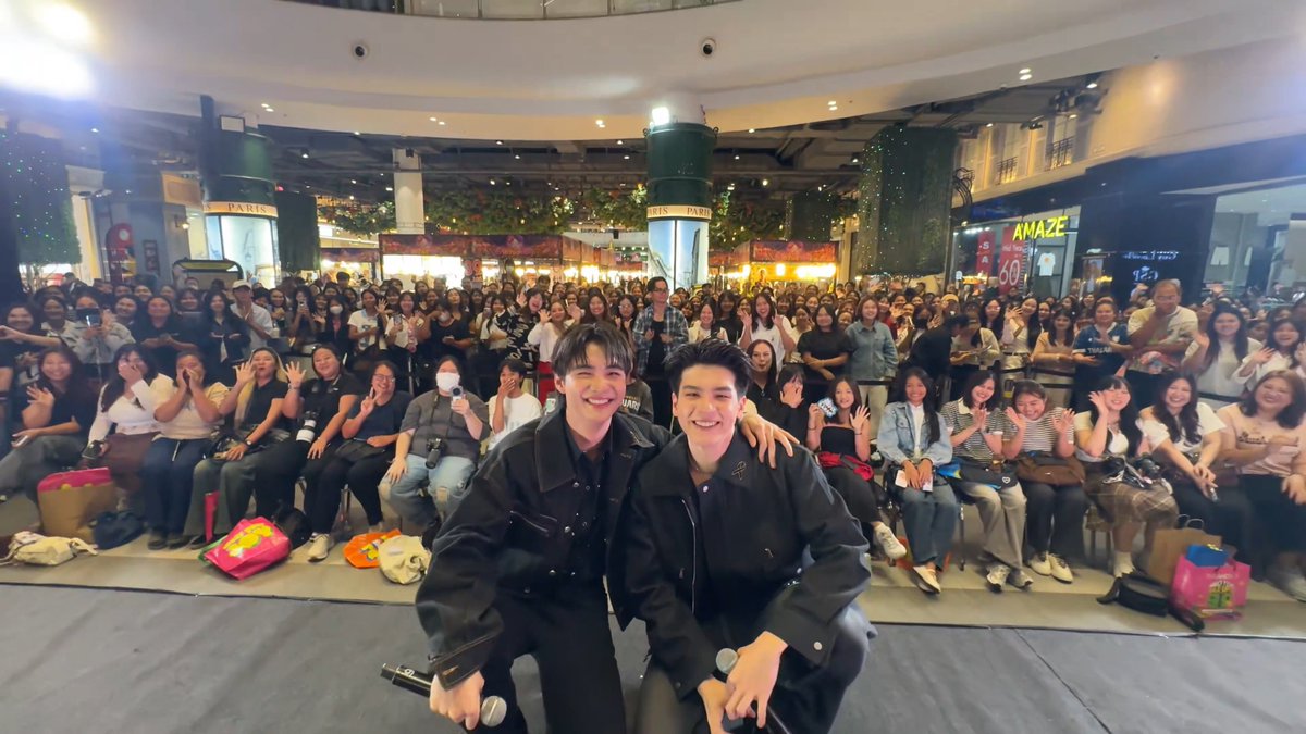 PieSaran_OFC's tweet photo. ขอขอบคุณทาง @T21_Korat ที่ได้ชวนพาย-กอล์ฟ มา Meet&Greet กันในงาน Mid Year Sale 2026 x Crocodeal Ranger สร้างความสนุกและรอยยยิ้มให้กับแฟนๆมากเลยค่ะ💙

ขอบคุณทีมหน้าจอและแฟนคลับที่เดินทางไปหากันในวันนี้ด้วยนะคะ ขอให้ทุกท่านเดินทางกลับบ้านโดยสวัสดิภาพ🙏🏻

CROCODEAL DEAL RANGER X PIEGOLF
#CrocodealDealRangerxPieGolf #MidyearSale2026

꒰ #pie_saran 🐯 | #เตาอบตัวพี 🥧 ꒱
꒰ #golfpasatorn 🐱 | #แคดดี้ของแป๊ะยิ้ม 🍭 ꒱