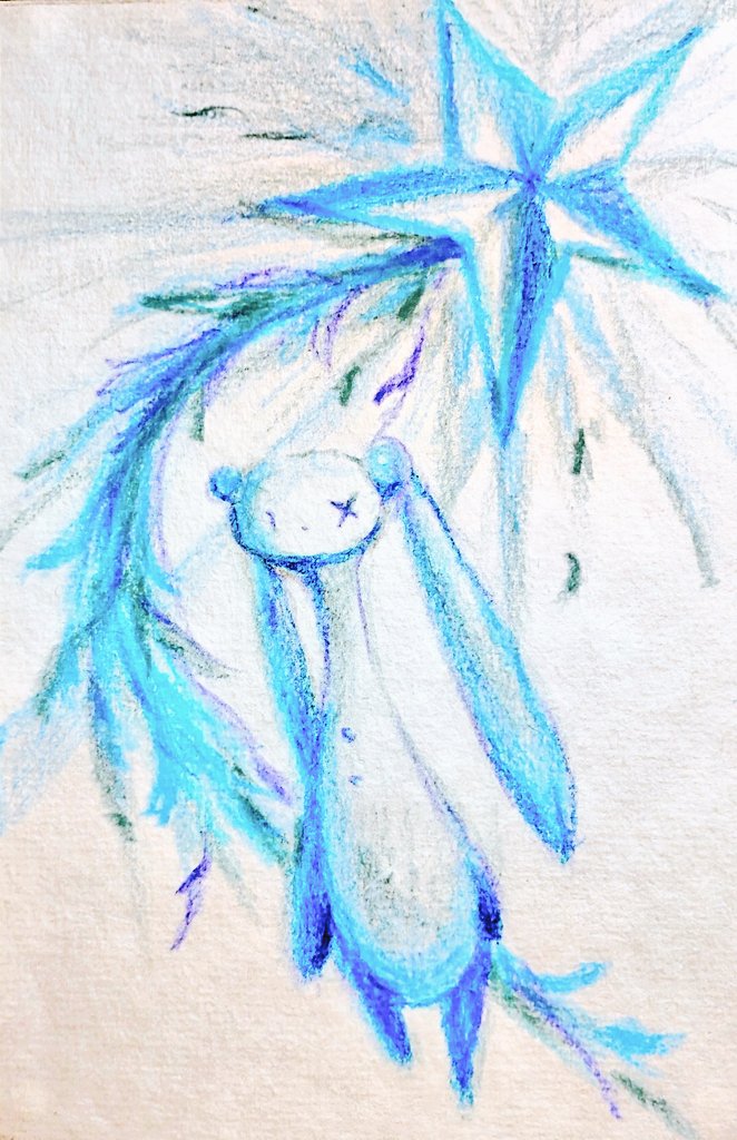 wataru_art_'s tweet photo. 青のポストカード
『流れ星のしっぽ』

#イラスト　
#絵柄が好みって人にフォローされたい https://t.co/SGlO1AL2AF