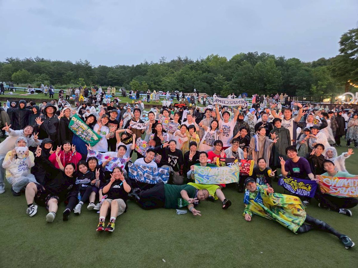 kanegoon21's tweet photo. YONFES2026
04 Limited sazabys
PA右側のサークルモッシュです🙋

皆様のあたたかさに大感謝、そして知ってる人が多くて楽しすぎた✨最高でした🙌ありがとうございました！

明日もPA右側でワイワイやりましょ！みんなに届け！！
 #YONFES
 #ヨンフェス
 #フォーリミ
 #04LimitedSazabys
 #PA右 https://t.co/C3CfBPtRYZ