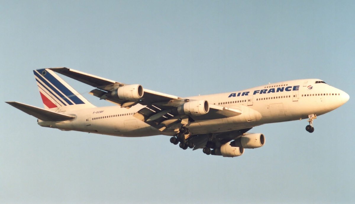 Air France Boeing 747-228BM F-GCBF LAX/KLAX Los Angeles Intl