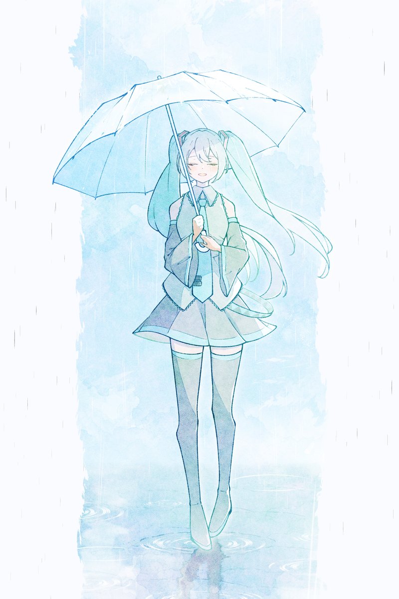 NaranoAshika's tweet photo. 雨が止んだらさようなら。
♪- rain stops, good-bye -
#初音ミク https://t.co/b18Qp7akPx