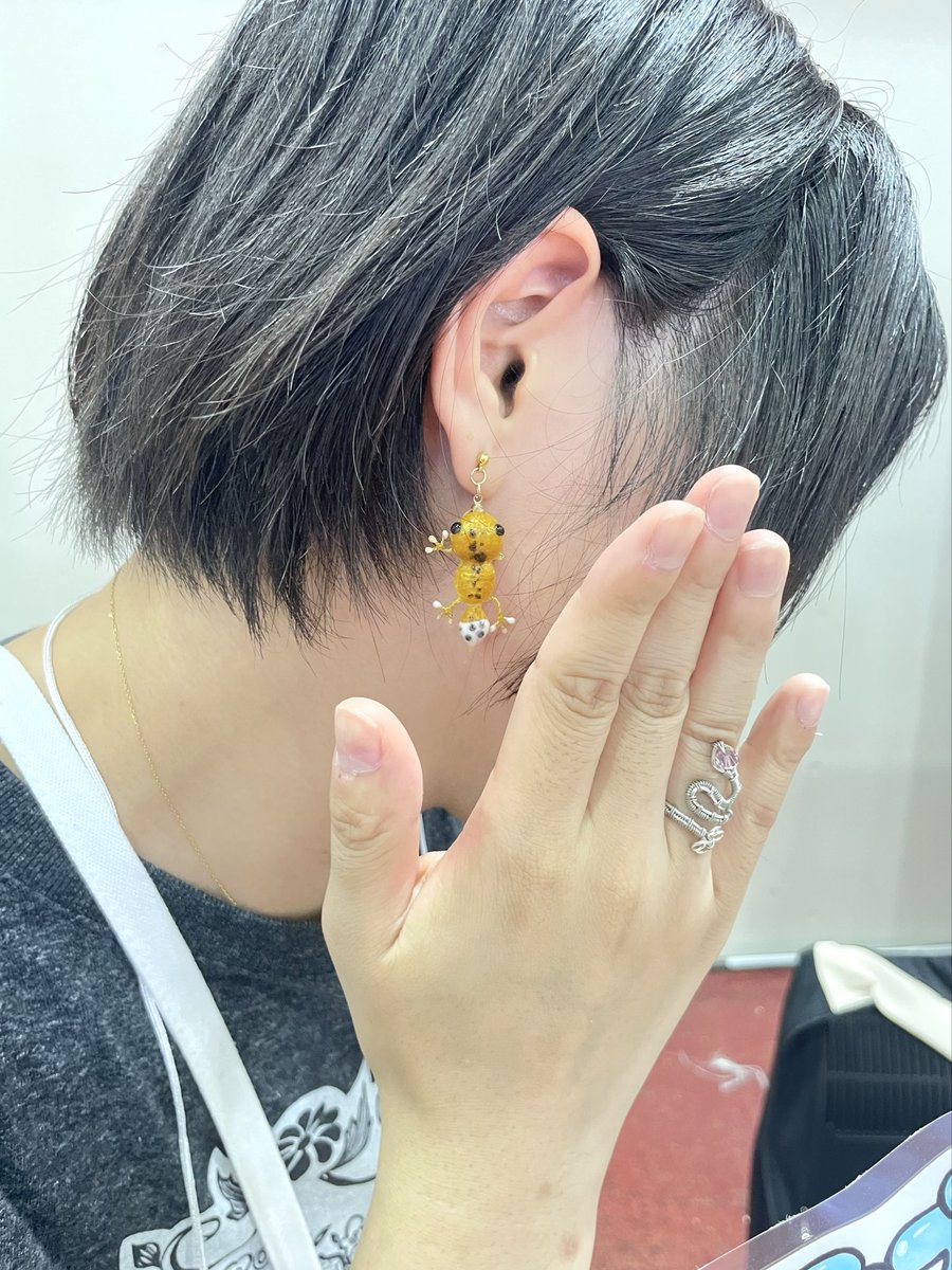 C_Infinity_W's tweet photo. 新婚さんの旦那さんから奥さまに♡♡プレゼントにと選んでくださいました。いつもありがとうございます。お幸せに♡♡
@same_1008 さん

幸せパワー♡♡頂きちゃいましたっ

 #仙台レプタイルズワールド
 #仙台
 #レプタイルズ https://t.co/YkeUHwI8ld
