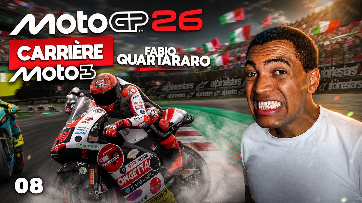 soap24yt's tweet photo. NOUVELLE VIDÉO !

Le titre s'échappe pour Quartararo ?!
https://t.co/tqvN8a2pRv https://t.co/sqPa4glSFa