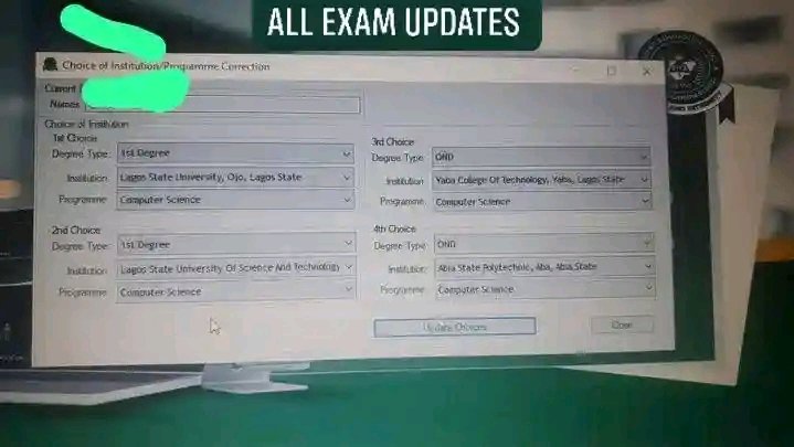 Emmanuelfr00852's tweet photo. @OwoeyeDaniella @DailyEdConsult @JAMBHQ @legitngnews JUST IN 
 *JAMB Change of Course &amp; Institution Portal is Now Active!* 

The JAMB Change of Course and Institution service has been restored and is now working.

Candidates can now visit any Accredited JAMB CBT Centre to process:

✅ Change of Course
✅ Change of Institution https://t.co/MyFQ3CwSHv