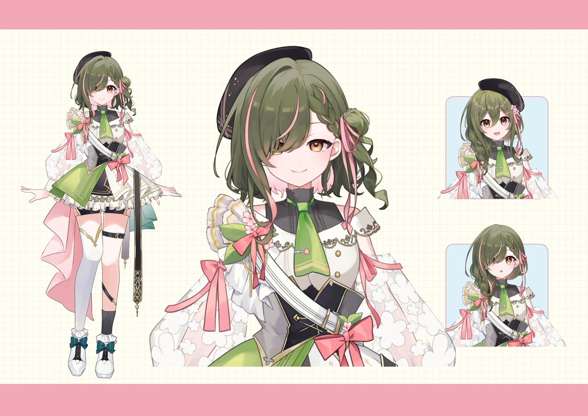 shirona_775's tweet photo. 新衣装お披露目会にお越しくださった皆様、ありがとうございました🌸

とっても可愛い衣装でしょ〜〜〜！！！

今後は基本的にこの姿で配信していきますので、
改めてよろしくお願いします〜🎀✨

 #ナギちゃん先生新衣装 https://t.co/lMJZvLmuUC