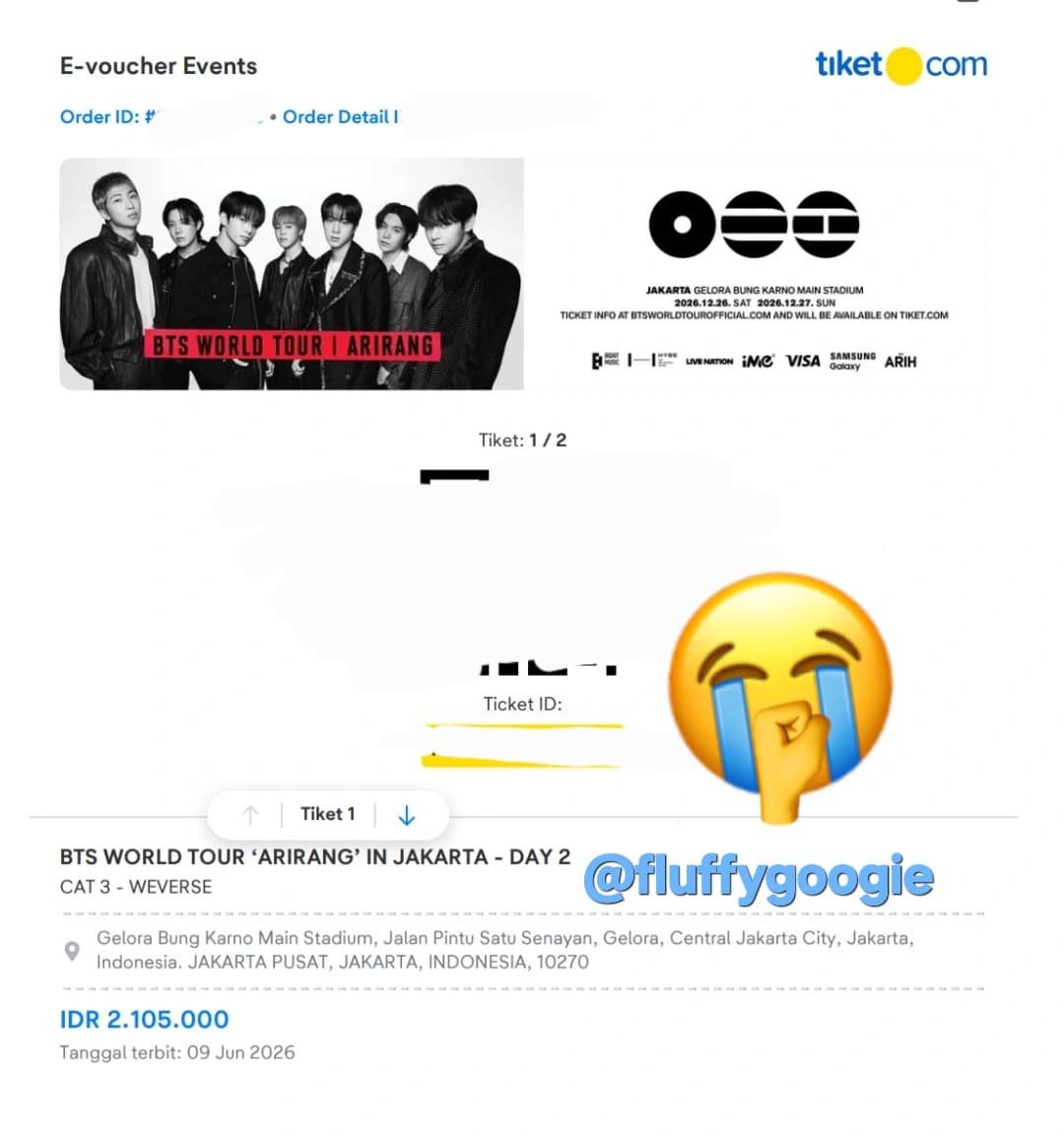 wawaa •° will see BTS in JKT ☆ tweet media